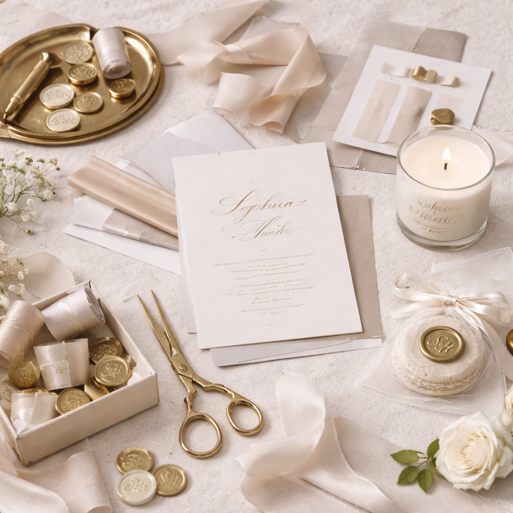 custom wedding invites and souvenirs fully customised